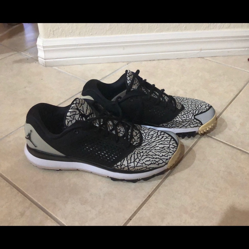 Nike golf shoes Air Jordon trainer ST G Black